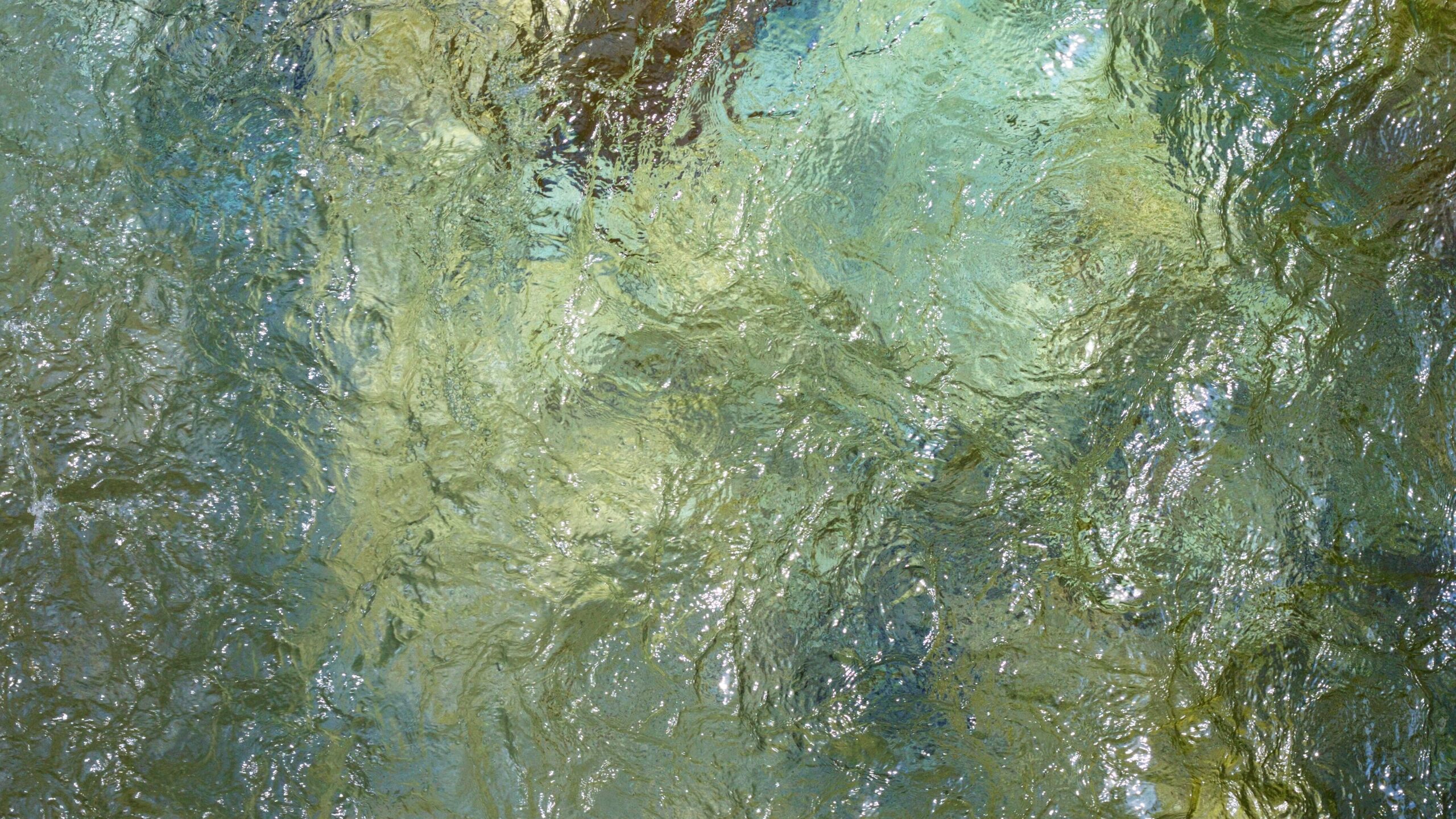 water in a river